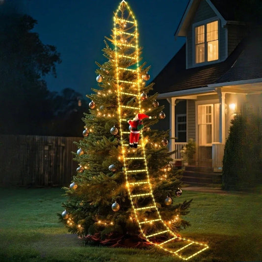 LED Christmas House Decoration - Solar Powered Garden Light
