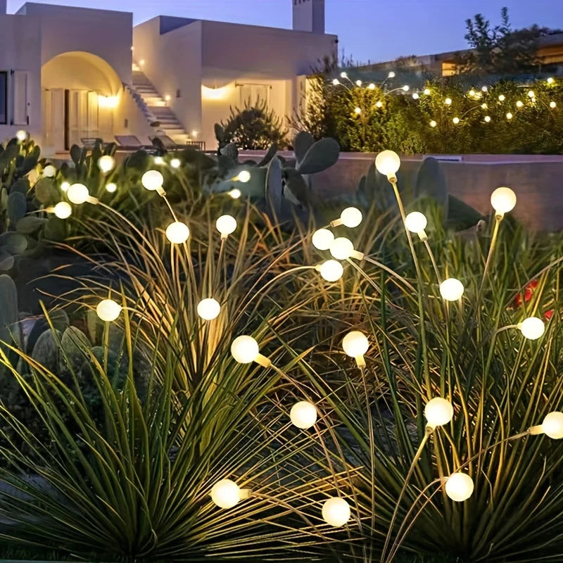 Solar Firefly Garden Lights - Waterproof LED Outdoor Decorative Lights