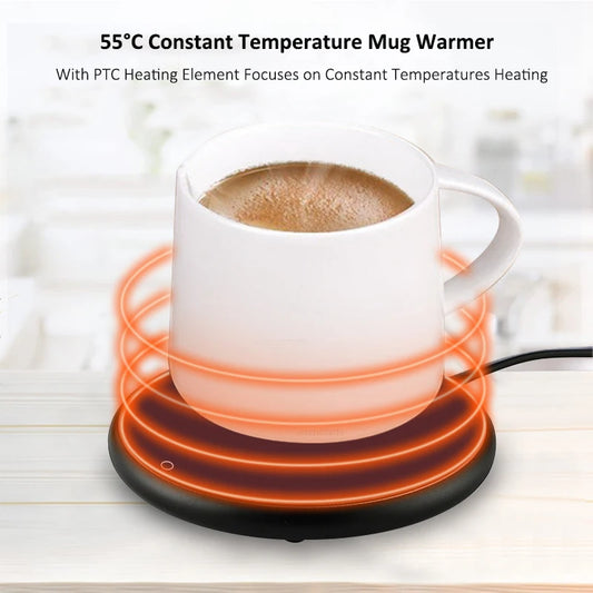 USB Cup Warmer – Heated Mug Pad for Home & Office – BAMİR Online Store’s