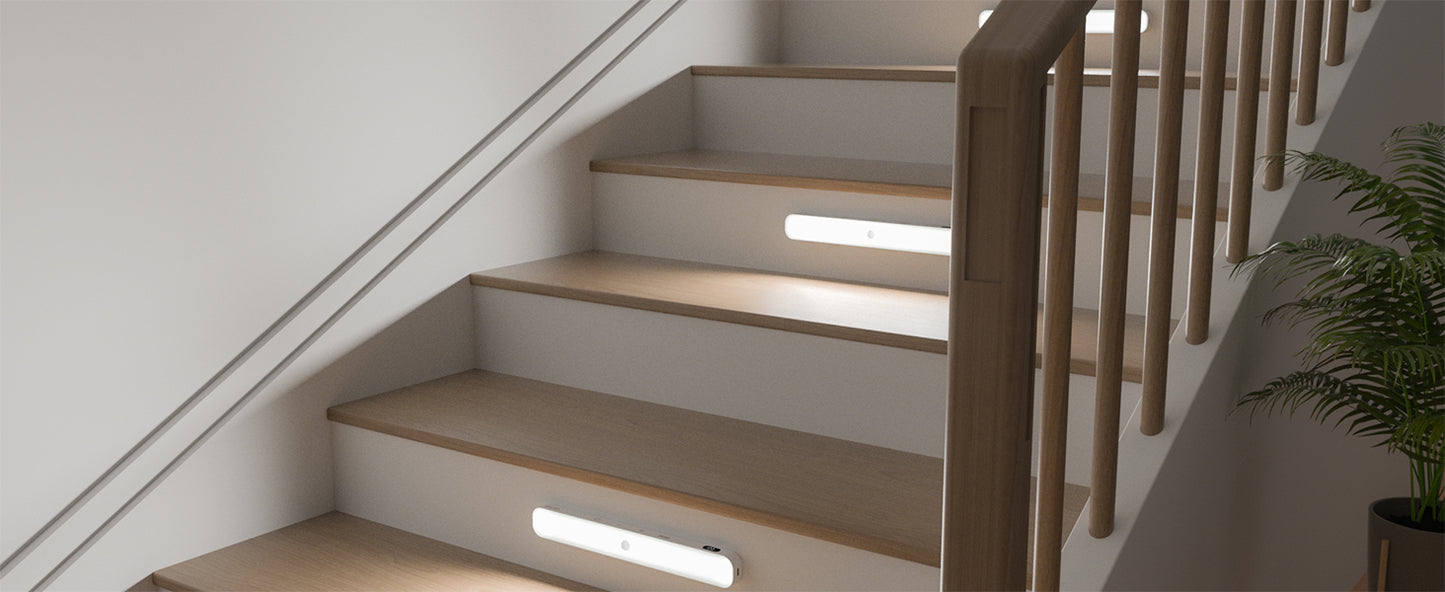 Willed™ UltraBright Motion Sensor Cabinet Light — Wireless Rechargeable LED Bar | 60 LEDs | Auto-On Motion Detection | USB Fast Charge | Perfect for Kitchen, Closet & Home Lighting