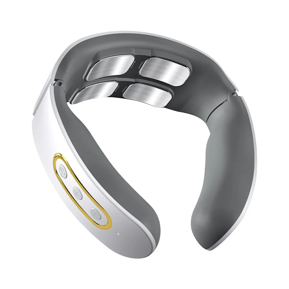 Electric Neck & Shoulder Pulse Massager – 9-Level Adjustable Heat Therapy, Cervical Spine Relaxation & Pain Relief Device (Type1 / Type2 Options) – BAMİR Online Store