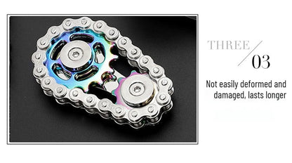 Metal Fidget Spinner Office Desk Toy Stress Relief Gears Hand Spinner for Adults desk decoration home decor Relieve stress relax