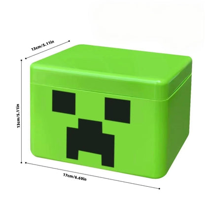 Magnetic Building Blocks - Creative Construction Toy Set with Figures & Storage Box