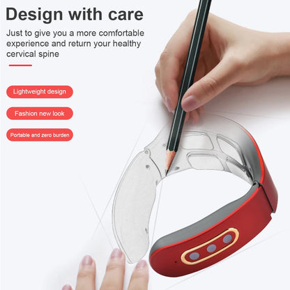 Electric Neck & Shoulder Pulse Massager – 9-Level Adjustable Heat Therapy, Cervical Spine Relaxation & Pain Relief Device (Type1 / Type2 Options) – BAMİR Online Store