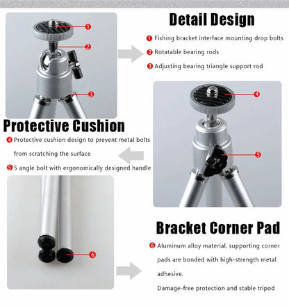 Heinast Mini LED Flashlight Magnetic COB Outdoor Camping Pocket Work Light 800 Lumens USB Rechargeable 7 Modes Spotlights