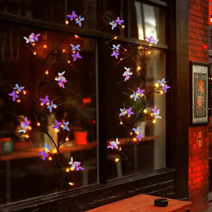 Enchanted Willow Vine Light – 30 LED USB Powered Waterproof Butterfly Wall Decor