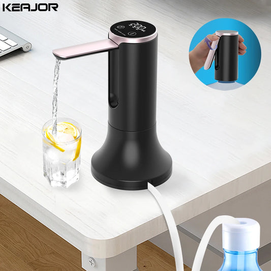 USB Automatic Water Dispenser Pump – Portable Electric Water Bottle Pump for Bottled Water