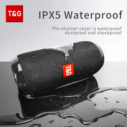 2025 Portable Bluetooth Speaker TG117 – Deep Bass, Waterproof, TWS Stereo Surround