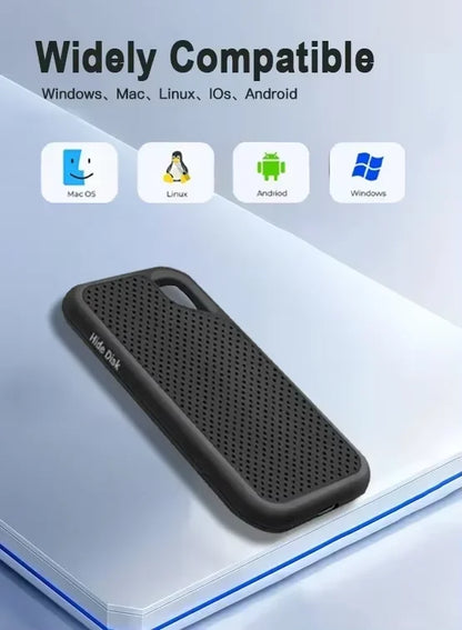 Portable SSD External Hard Drive - High Speed USB 3.1 Type-C Storage Device (1TB-256TB)