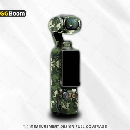 Camera Waterproof Full Body Sticker Kit Anti-Scratch Protective Film Colorful PVC Decal Accessories For OSMO Pocket 3