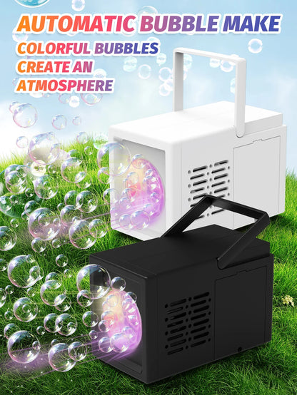 BAMİR™ Auto Bubble Machine – 10-Hole Electric Bubble Blower for Parties, Kids, Outdoor & Events