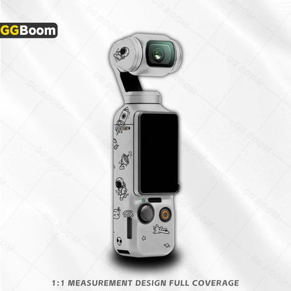 Camera Waterproof Full Body Sticker Kit Anti-Scratch Protective Film Colorful PVC Decal Accessories For OSMO Pocket 3