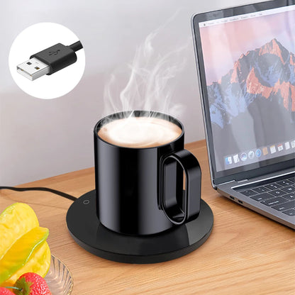 USB Cup Warmer – Heated Mug Pad for Home & Office – BAMİR Online Store’s