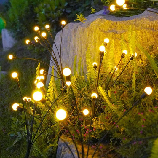 Solar Firefly Garden Lights - Waterproof LED Outdoor Decorative Lights