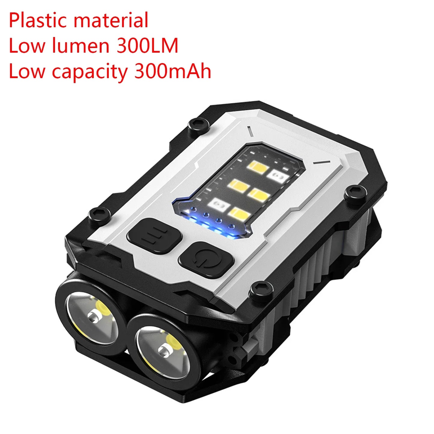 Mini USB Rechargeable LED Flashlight Portable Magnetic Work Light Super Bright COB Torch for Outdoor Camping Emergency Lantern