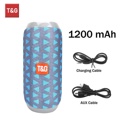 2025 Portable Bluetooth Speaker TG117 – Deep Bass, Waterproof, TWS Stereo Surround