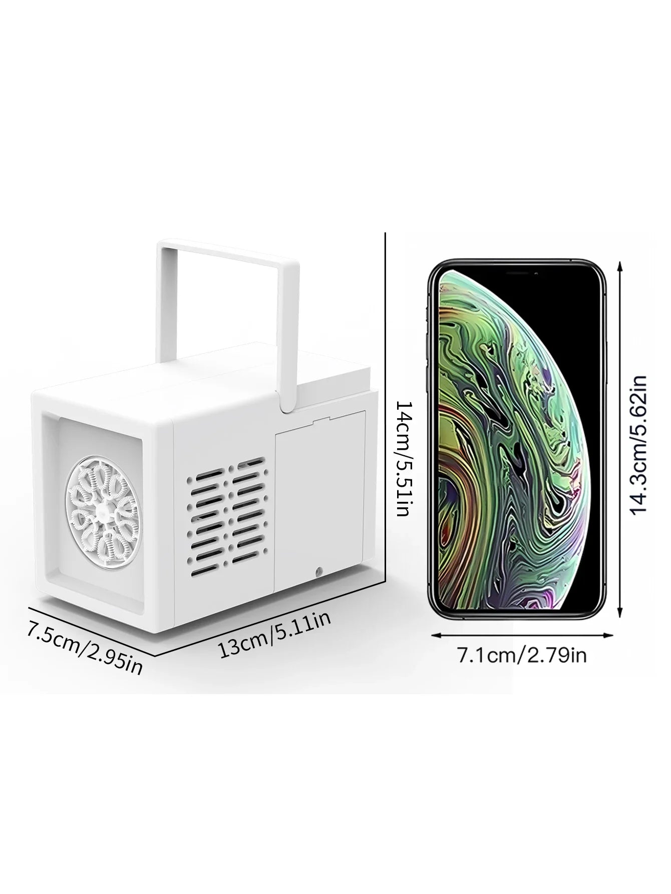 BAMİR™ Auto Bubble Machine – 10-Hole Electric Bubble Blower for Parties, Kids, Outdoor & Events