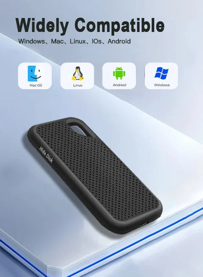 Portable SSD External Hard Drive - High Speed USB 3.1 Type-C Storage Device (1TB-256TB)