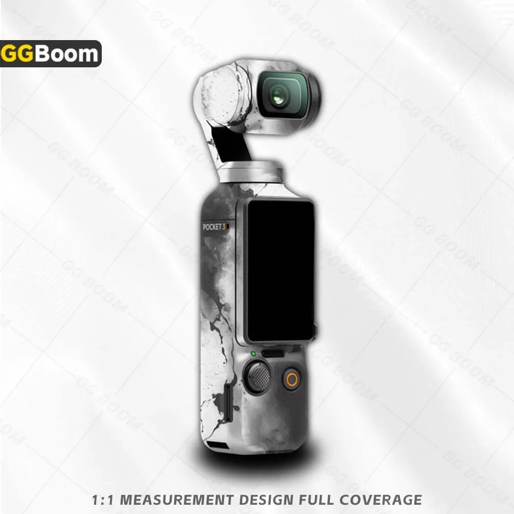 Camera Waterproof Full Body Sticker Kit Anti-Scratch Protective Film Colorful PVC Decal Accessories For OSMO Pocket 3