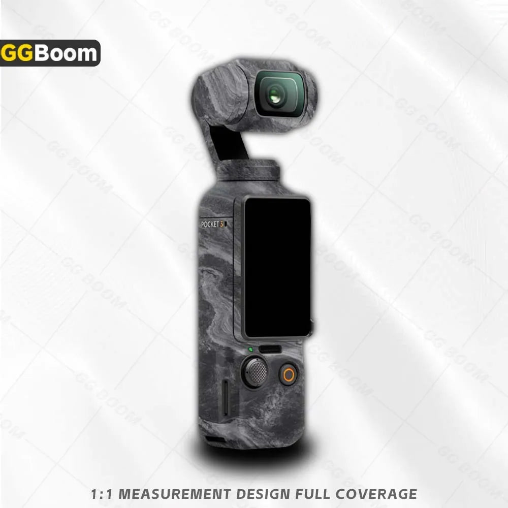 Camera Waterproof Full Body Sticker Kit Anti-Scratch Protective Film Colorful PVC Decal Accessories For OSMO Pocket 3