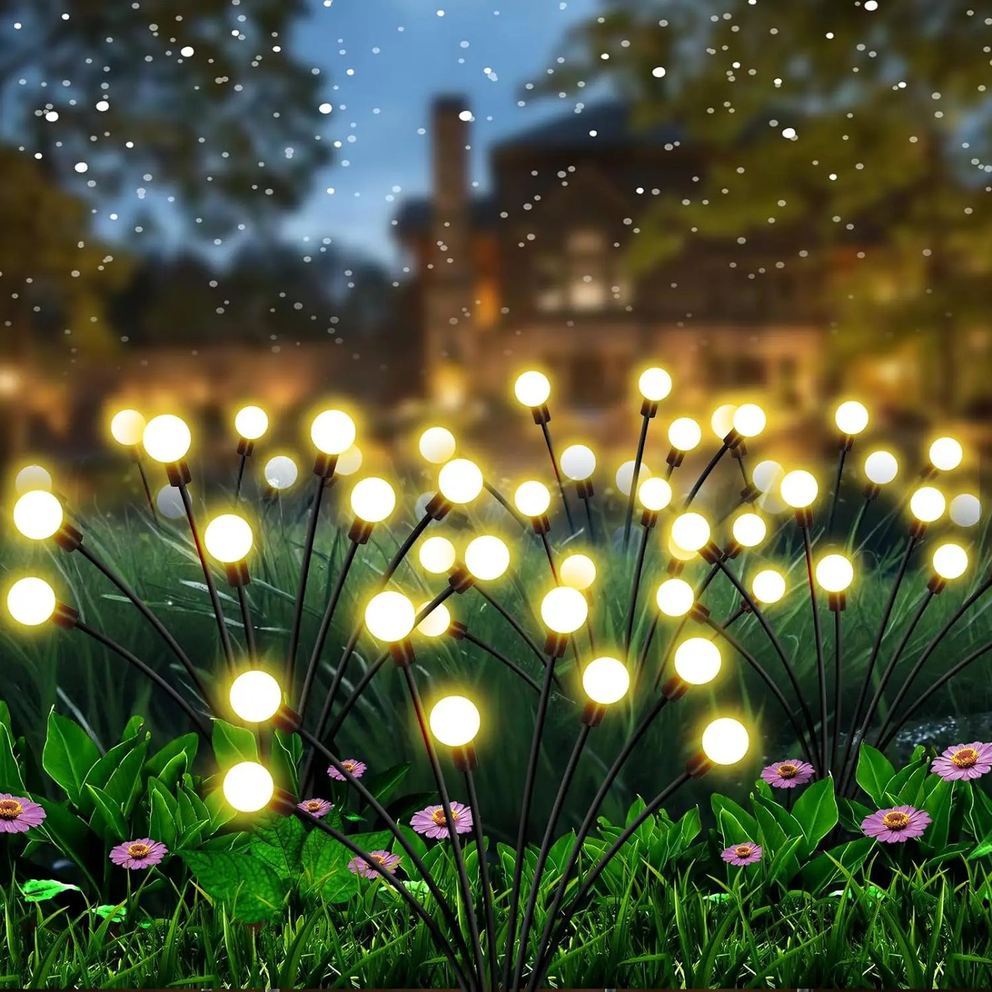 Solar Firefly Garden Lights - Waterproof LED Outdoor Decorative Lights