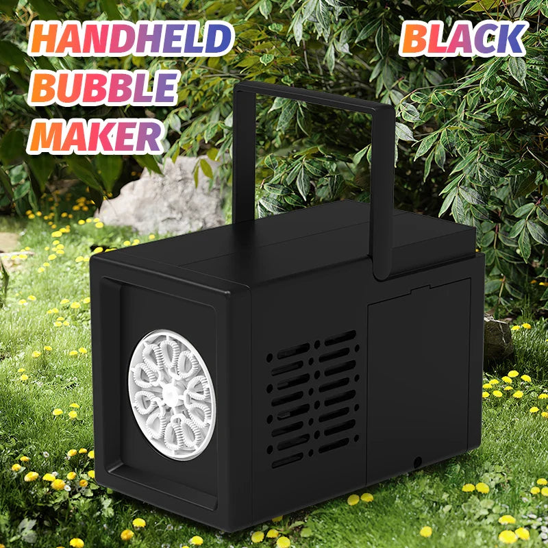 BAMİR™ Auto Bubble Machine – 10-Hole Electric Bubble Blower for Parties, Kids, Outdoor & Events