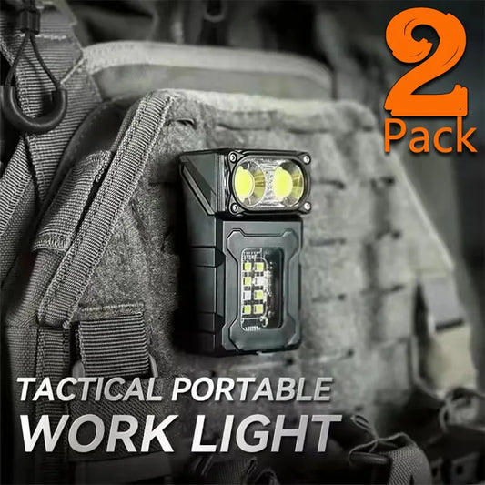 Outdoor Camping Portable 500 Lumens Flashlight / Multi Functional Waterproof Adjustable Angle Riding Flashlights