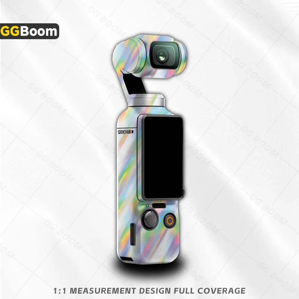Camera Waterproof Full Body Sticker Kit Anti-Scratch Protective Film Colorful PVC Decal Accessories For OSMO Pocket 3