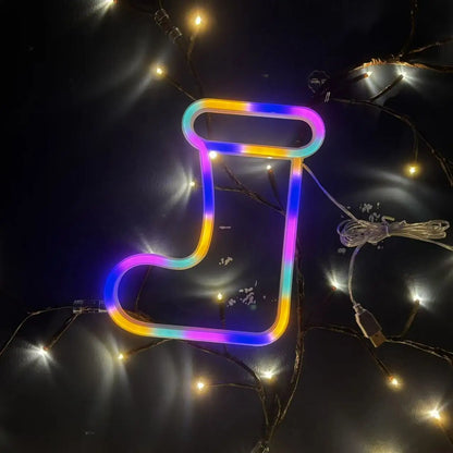 LED Neon Sign Light - Customizable Indoor Decor for Bedroom, Party, Bar & Home