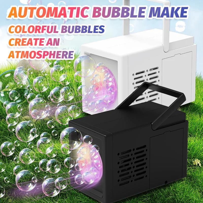 BAMİR™ Auto Bubble Machine – 10-Hole Electric Bubble Blower for Parties, Kids, Outdoor & Events