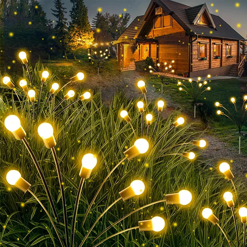 Solar Firefly Garden Lights - Waterproof LED Outdoor Decorative Lights
