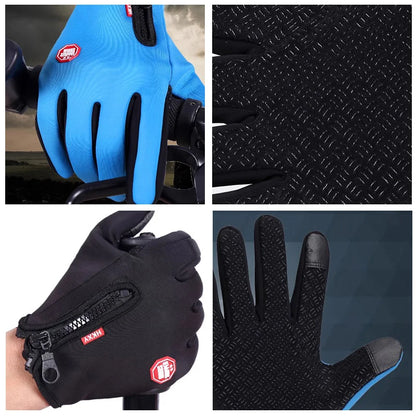 Winter Gloves 2025 Waterproof Thermal Touchscreen Gloves – Anti-Slip, Windproof, Winter Cycling & Outdoor Gloves