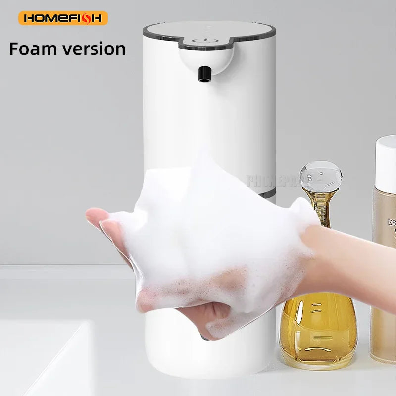 Automatic Touchless Foam Soap Dispenser – USB Rechargeable | 380ml Smart Sensor Foam Machine