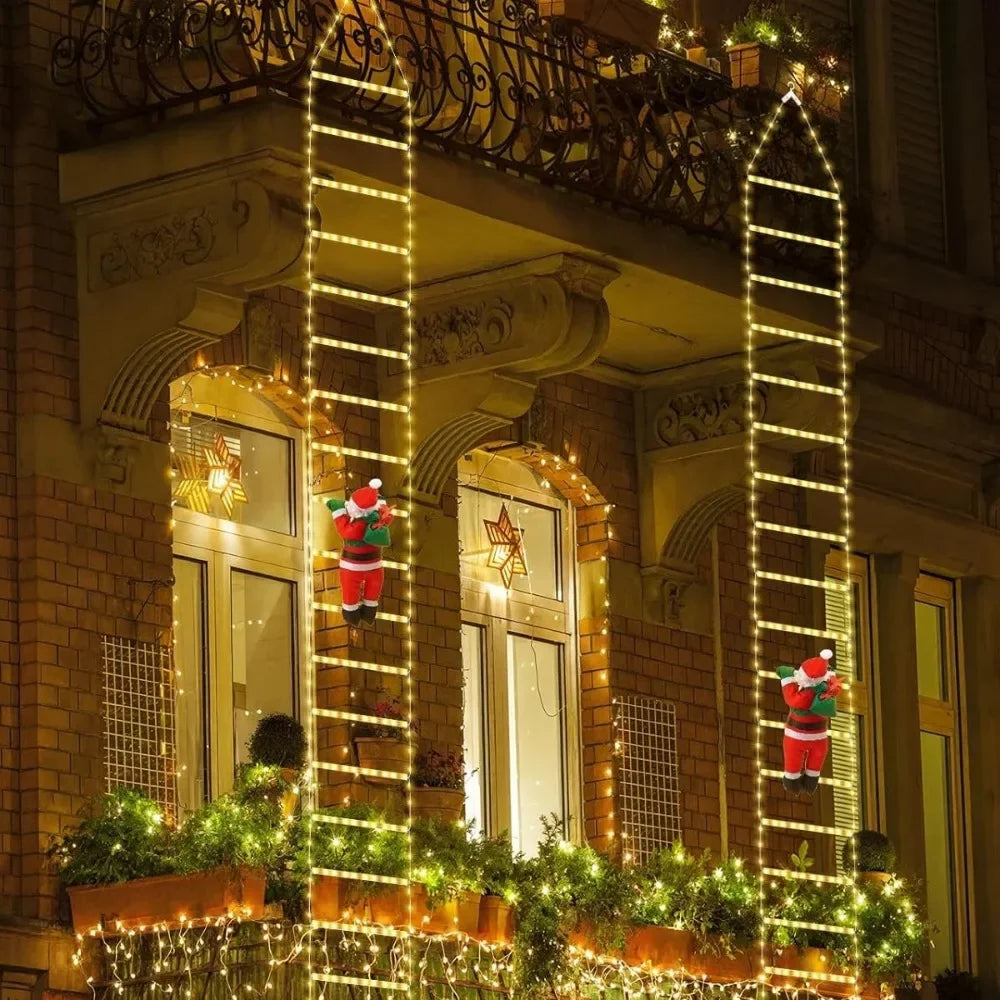 LED Christmas House Decoration - Solar Powered Garden Light