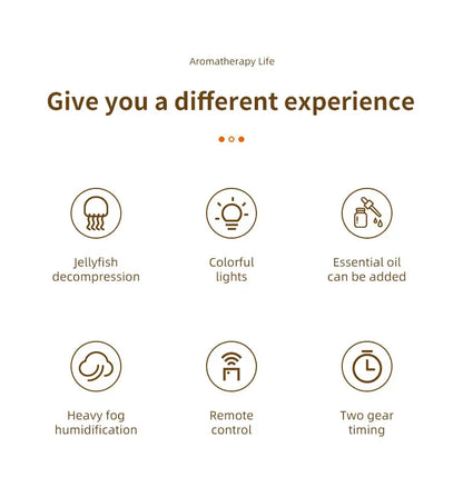 Titanic Ship-Shaped 250ml Aromatherapy Humidifier | Remote Control | LED Mist Ring | Essential Oil Diffuser for Bedroom & Relaxation – EU/US Plug