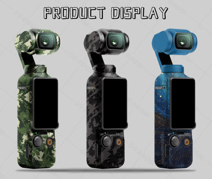 Camera Waterproof Full Body Sticker Kit Anti-Scratch Protective Film Colorful PVC Decal Accessories For OSMO Pocket 3