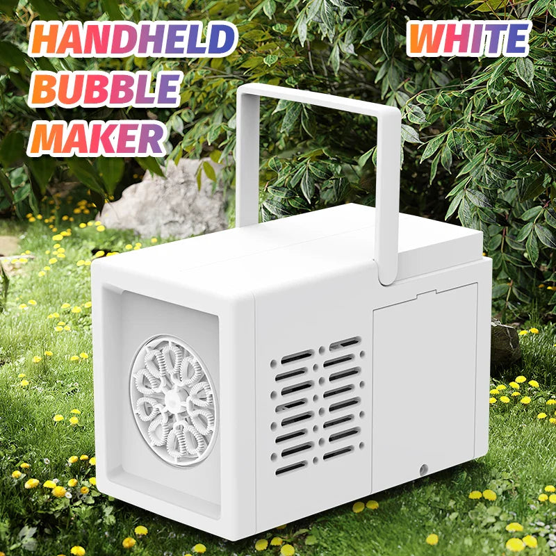 BAMİR™ Auto Bubble Machine – 10-Hole Electric Bubble Blower for Parties, Kids, Outdoor & Events