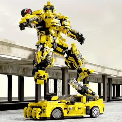 1060 Abs Building Block Toys, Building Toy Set, 2-in-1 Model Building Kit, Adult Creative Building Blocks for Home Decoration, I