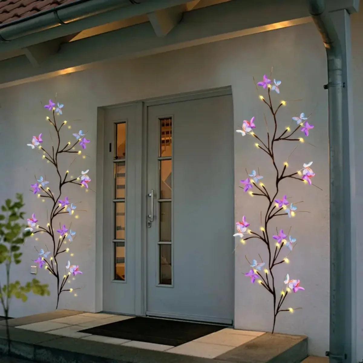 Enchanted Willow Vine Light – 30 LED USB Powered Waterproof Butterfly Wall Decor