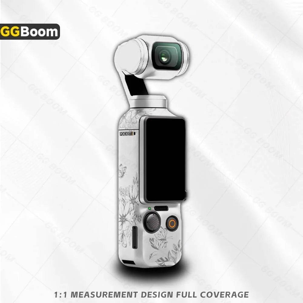 Camera Waterproof Full Body Sticker Kit Anti-Scratch Protective Film Colorful PVC Decal Accessories For OSMO Pocket 3