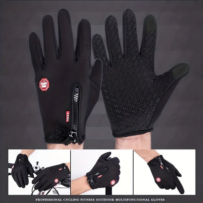Winter Gloves 2025 Waterproof Thermal Touchscreen Gloves – Anti-Slip, Windproof, Winter Cycling & Outdoor Gloves