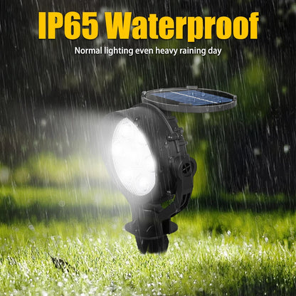 Solar LED Spotlight Outdoor – 1/2 Pack RGB & Warm/White Options | Waterproof Garden Landscape Light for Yard, Pathway & Trees
