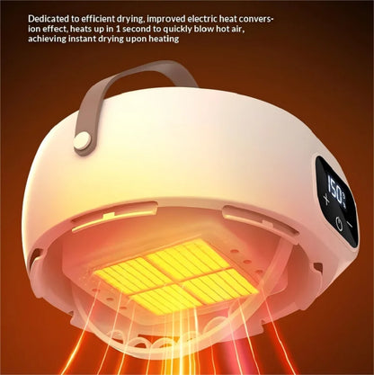 Mini Portable Clothes Dryer - Foldable Quick-Dry Hanging Smart Timer Dryer for Dorm & Home