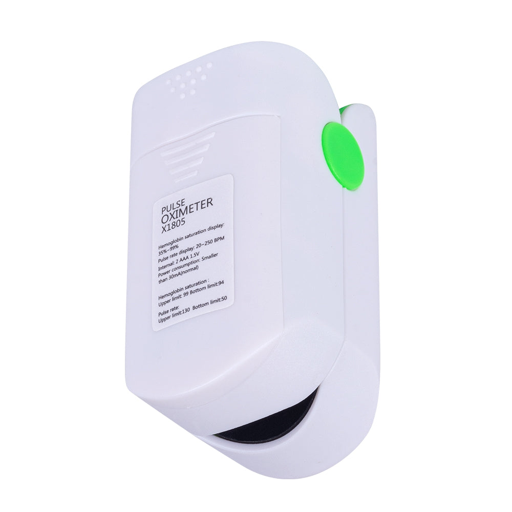 X1805P-Black Digital Fingertip Pulse Oximeter