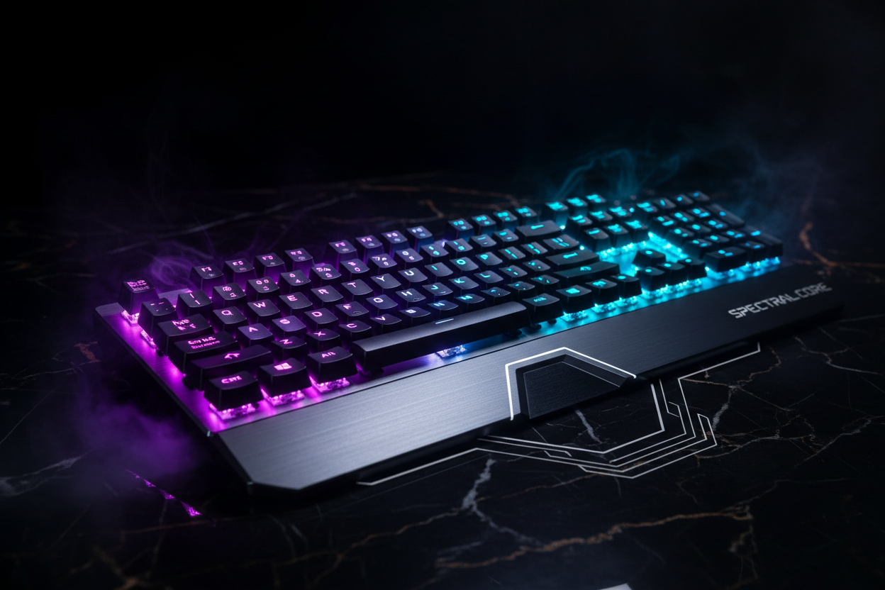 StrikeForce RGB Mechanical Gaming Keyboard - Hot-Swappable