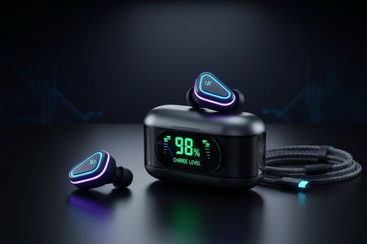 AirPulse Elite TWS Earbuds - Active Noise Cancelling Wireless